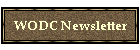 WODC Newsletter